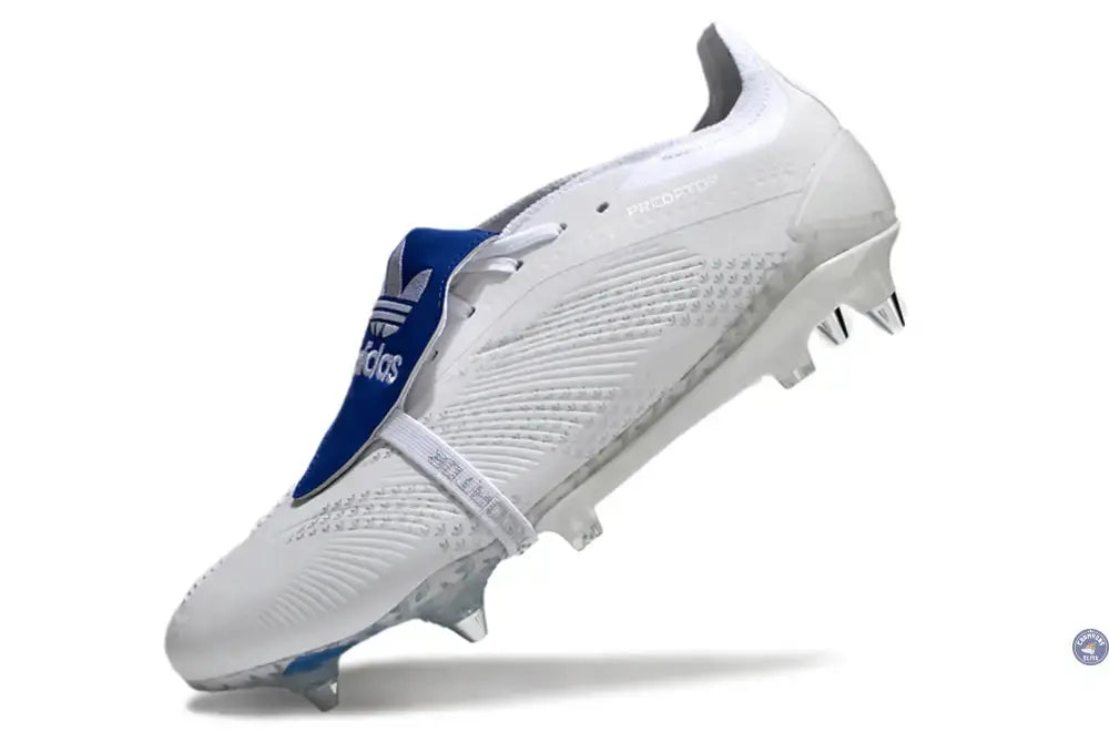 Predator Elite x Beckham Elite Tongue SG - Blanc/Bleu