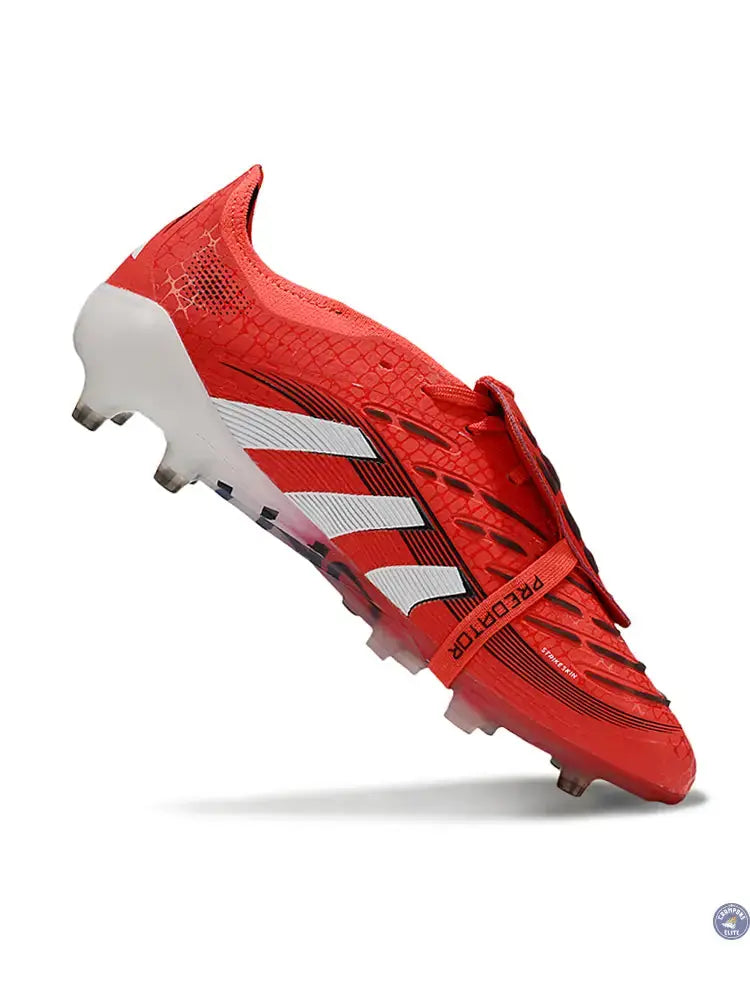 Predator Pro Fold-over Tongue AG Pure Victory - Lucid Red/Blanc/Noir