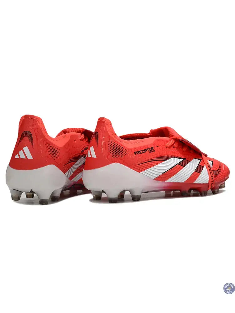 Predator Pro Fold-over Tongue AG Pure Victory - Lucid Red/Blanc/Noir