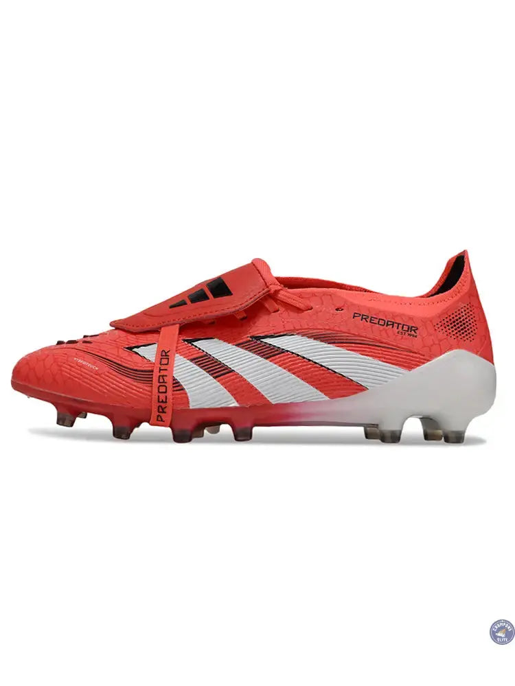 Predator Pro Fold-over Tongue AG Pure Victory - Lucid Red/Blanc/Noir