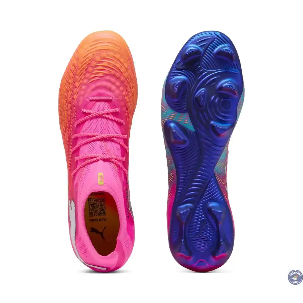 PUMA Future 9 Ultimate FG - Poison Pink/Orange/Bleu/Blanc