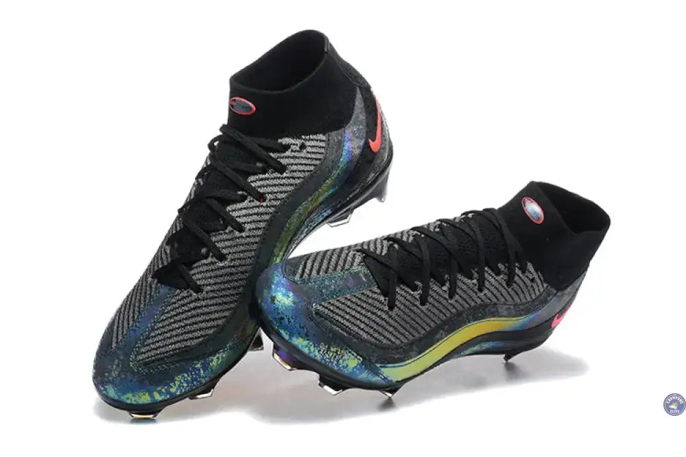 Superfly 10 Air Max 95 FG - Noir/Solar Red