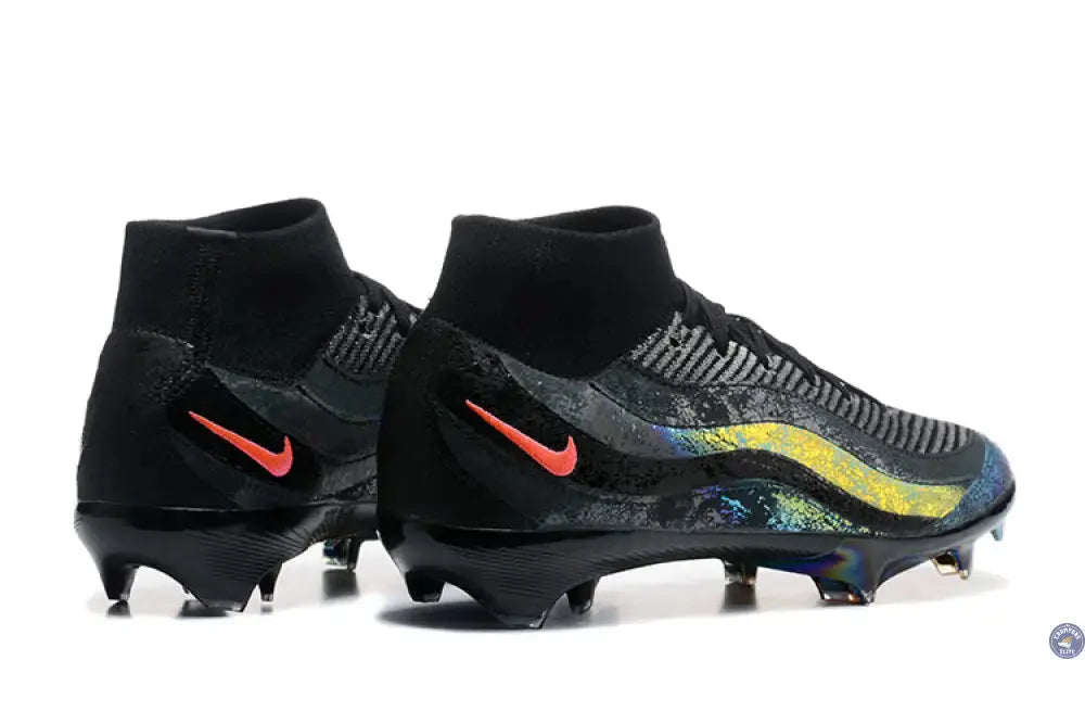 Superfly 10 Air Max 95 FG - Noir/Solar Red