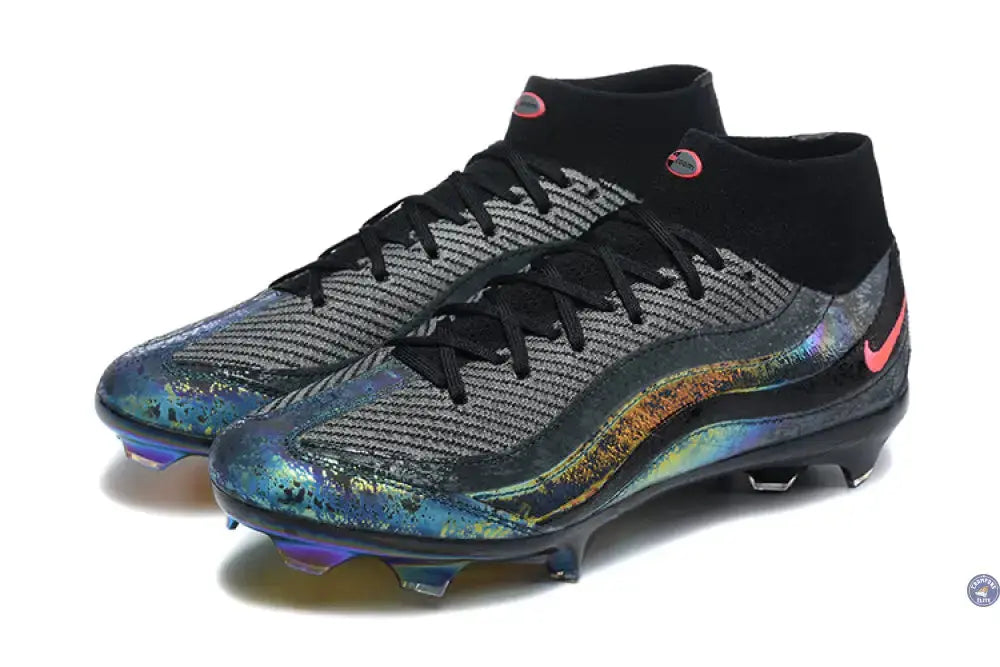 Superfly 10 Air Max 95 FG - Noir/Solar Red