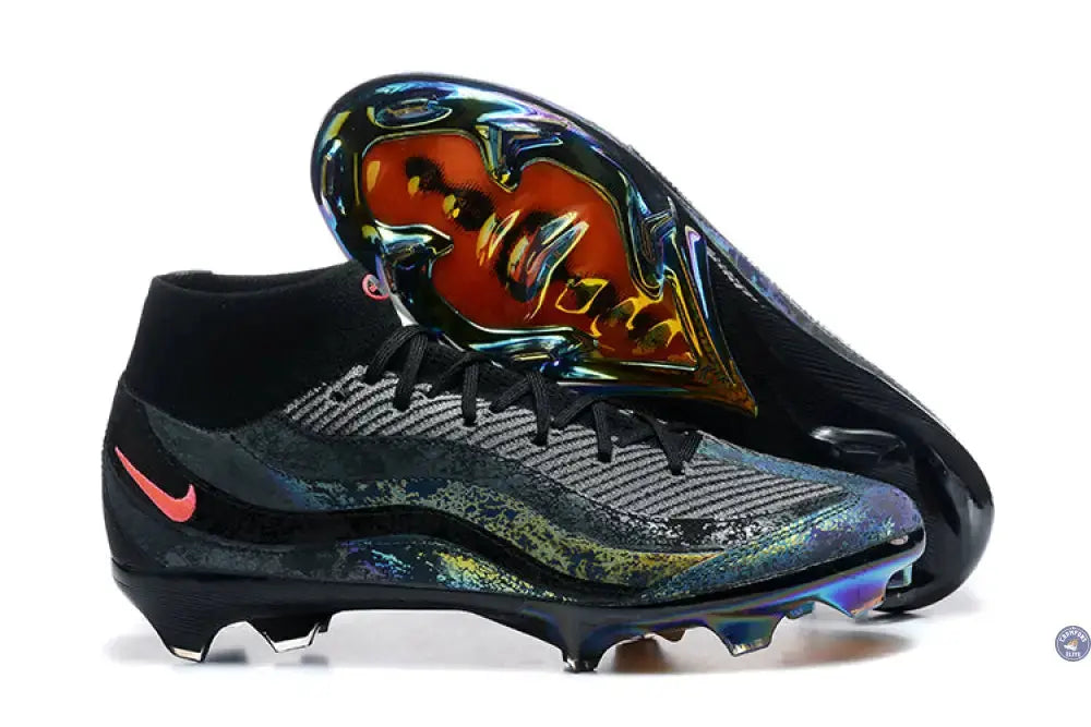Superfly 10 Air Max 95 FG - Noir/Solar Red