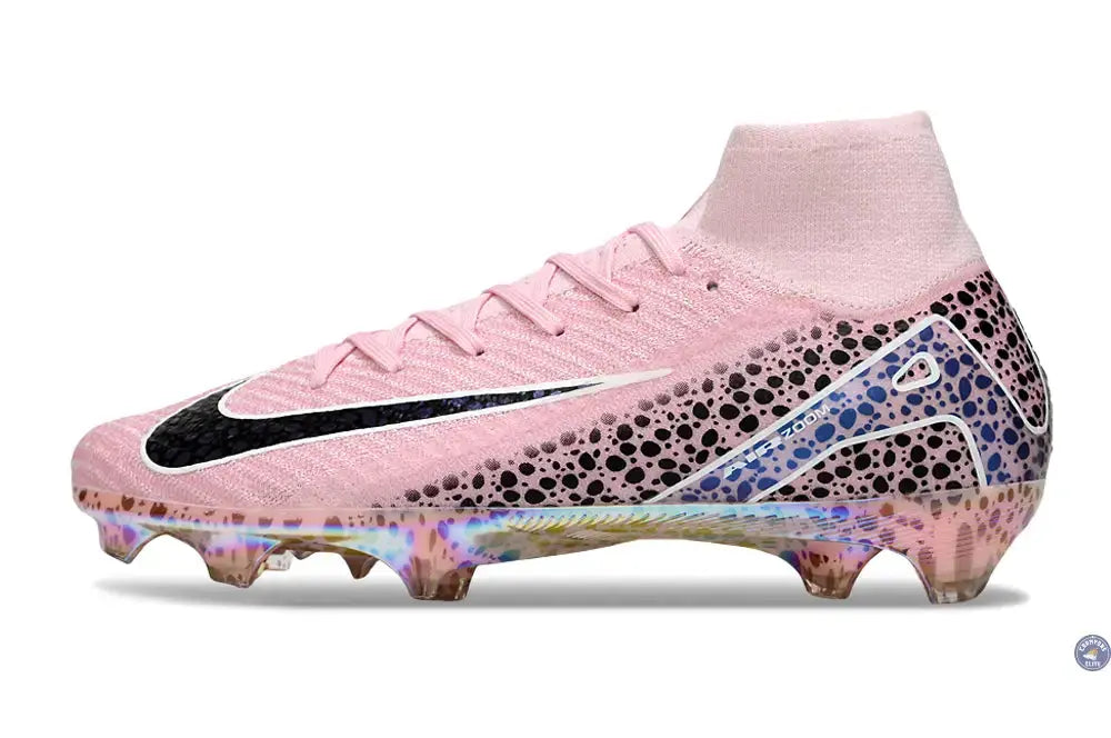 Superfly 10 Nike By You FG - Rose Motif Noir