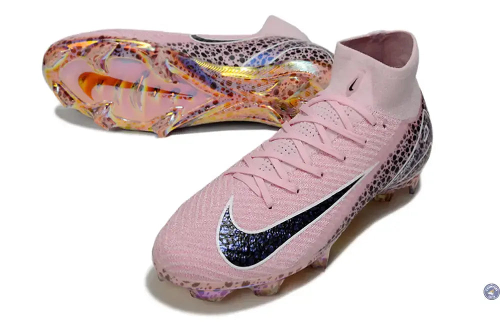 Superfly 10 Nike By You FG - Rose Motif Noir