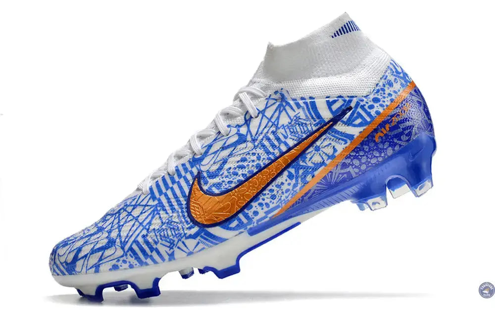 Superfly 9 Elite CR7 FG 'Azulejo' Bleu/Doré