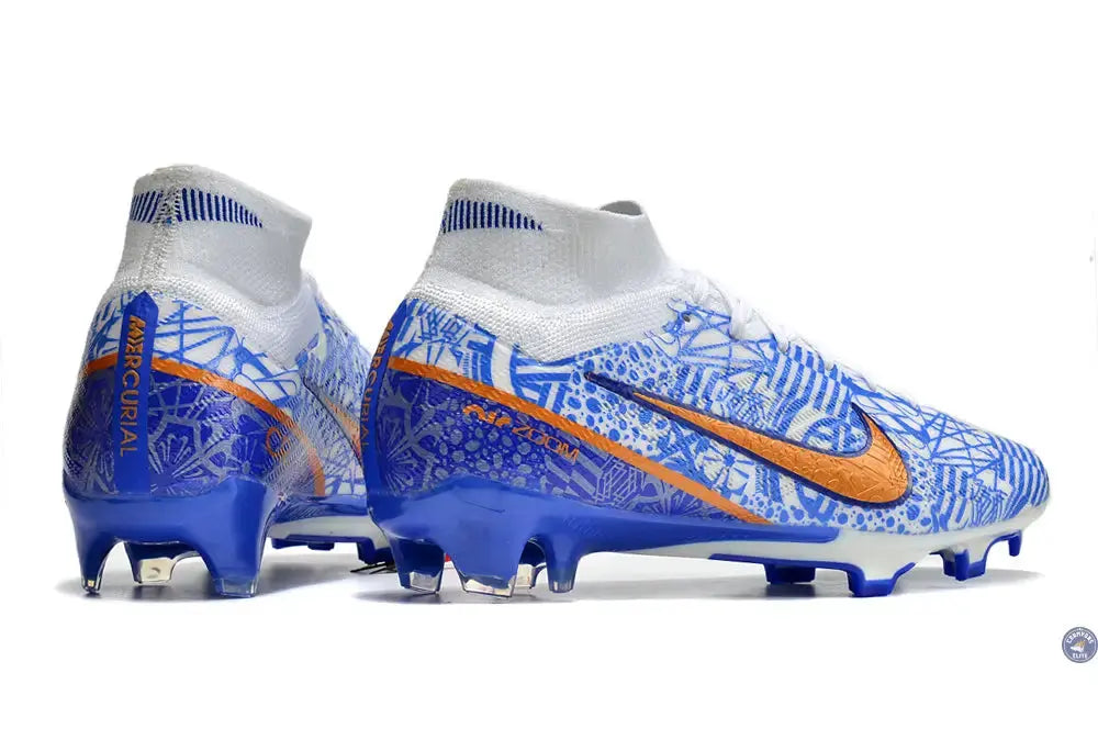 Superfly 9 Elite CR7 FG 'Azulejo' Bleu/Doré