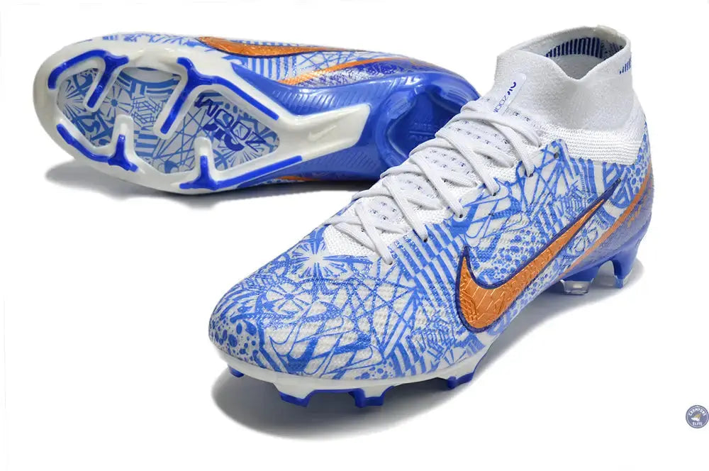 Superfly 9 Elite CR7 FG 'Azulejo' Bleu/Doré