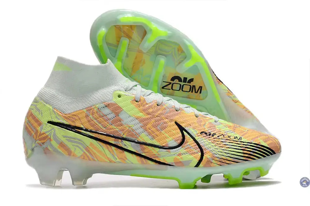 Superfly 9 Elite FG Bonded - Vert/Bleu/Orange