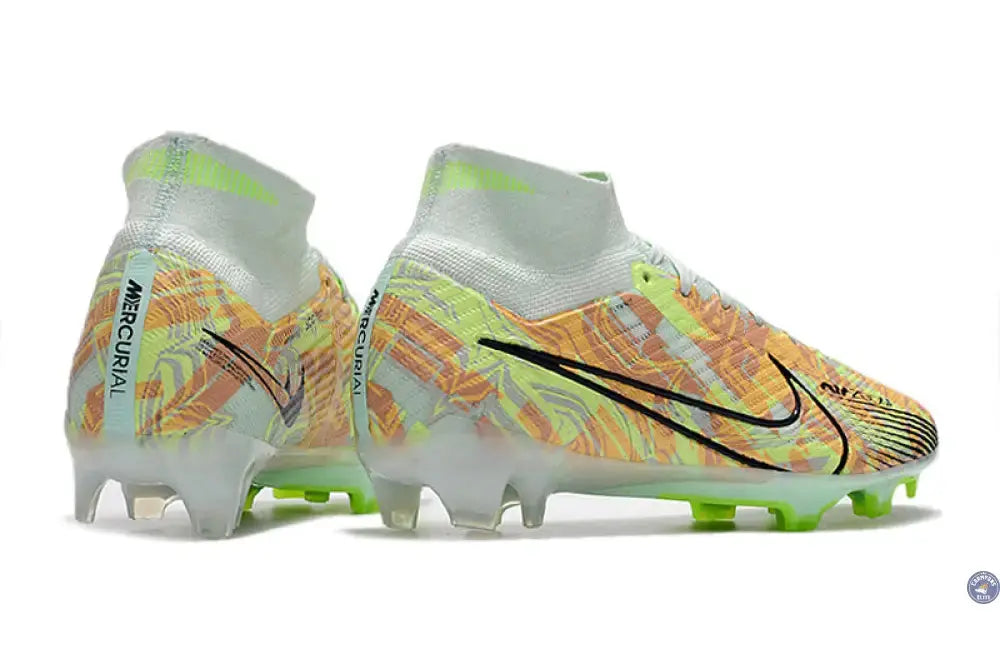 Superfly 9 Elite FG Bonded - Vert/Bleu/Orange