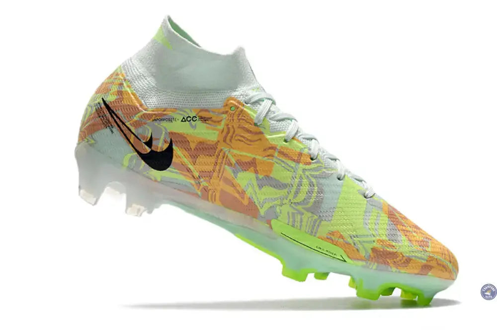 Superfly 9 Elite FG Bonded - Vert/Bleu/Orange
