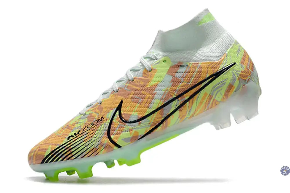 Superfly 9 Elite FG Bonded - Vert/Bleu/Orange