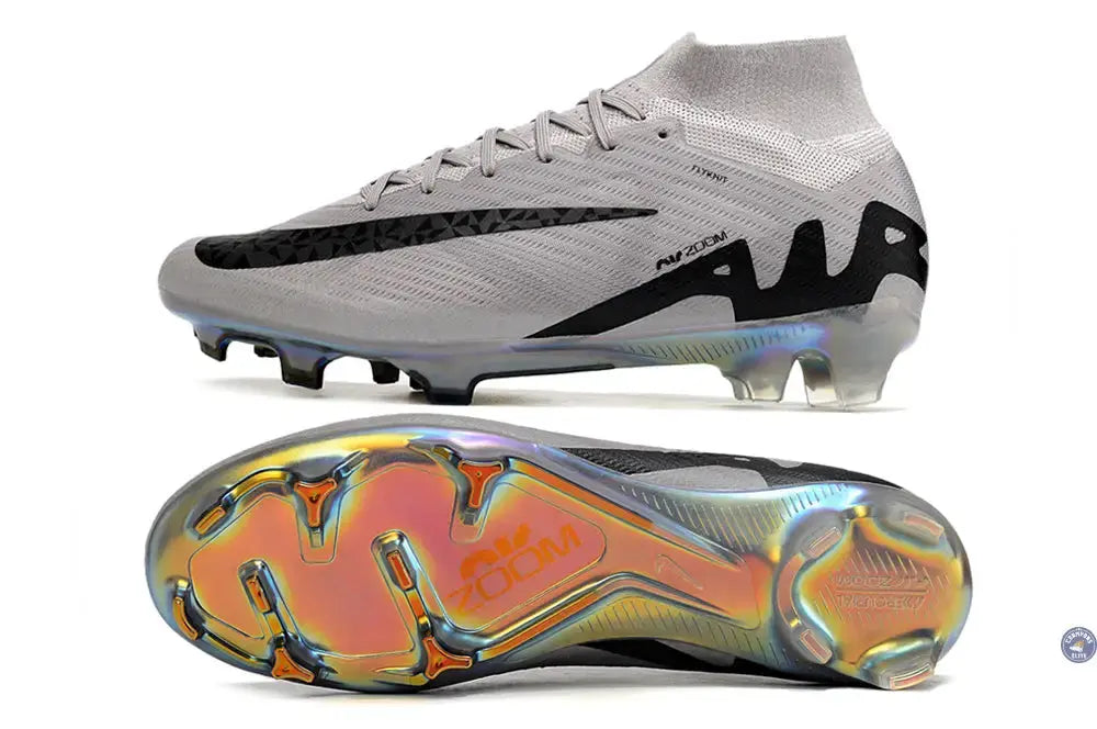Superfly 9 Elite FG Gem Pack Gris Noir
