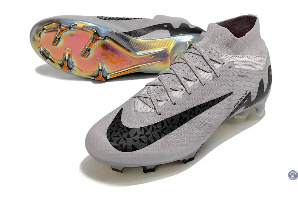 Superfly 9 Elite FG Gem Pack Gris Noir
