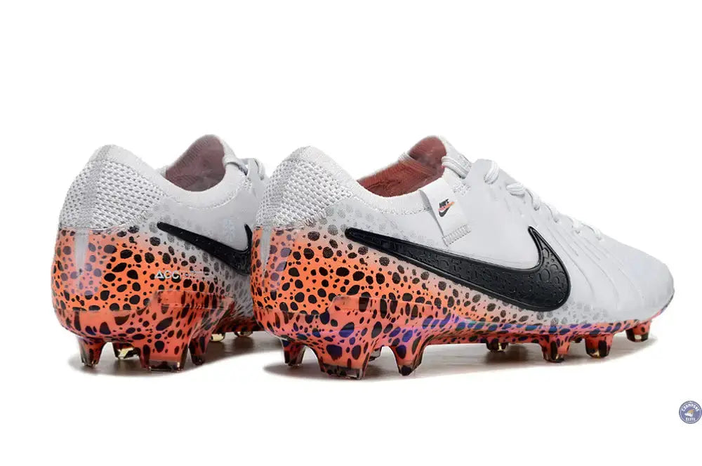 Tiempo Legend 10 Elite FG Electric Pack Gris/Orange/Léopard