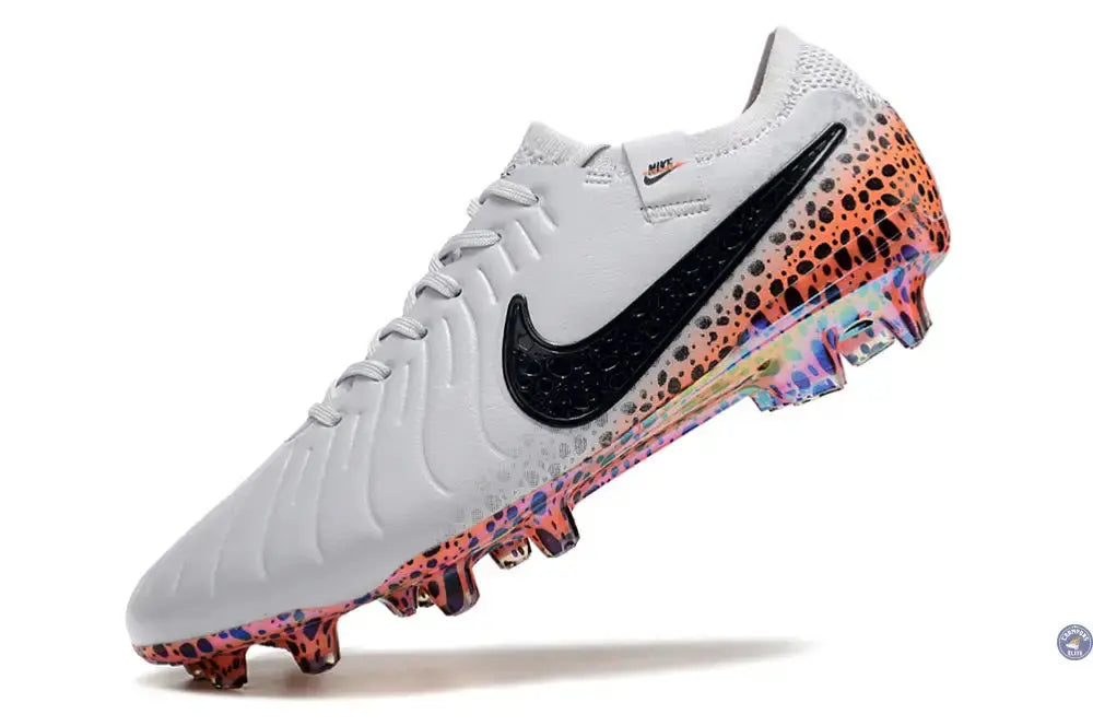 Tiempo Legend 10 Elite FG Electric Pack Gris/Orange/Léopard