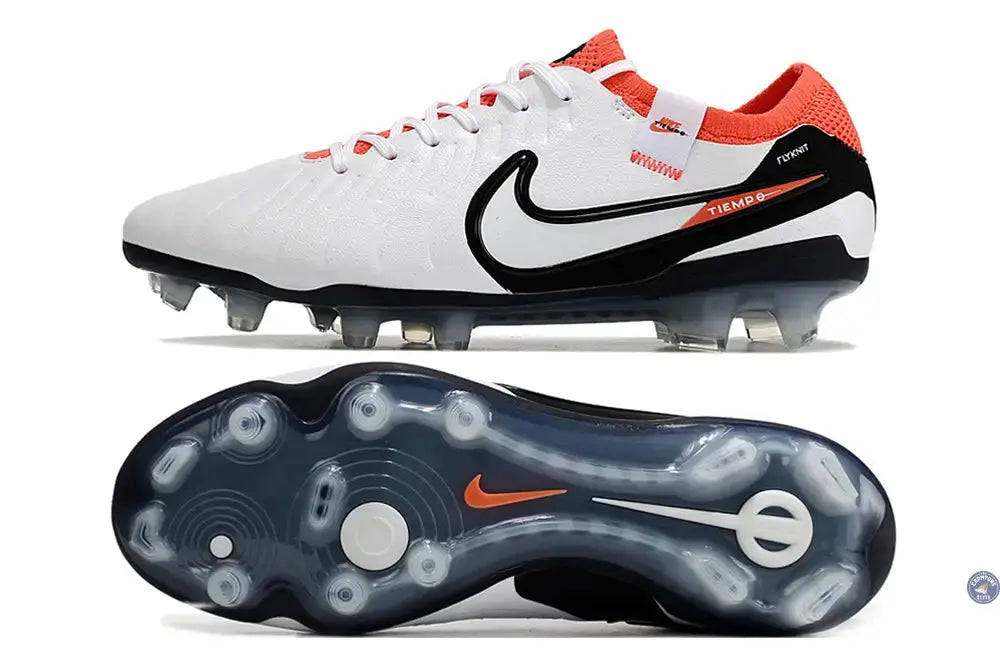 Tiempo Legend 10 Elite FG Ready - Blanc/Noir/Rouge