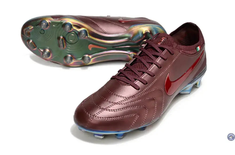 Tiempo Legend 10 Elite Luxe FG Montebelluna Leather Port Wine - Bordeaux/Rouge