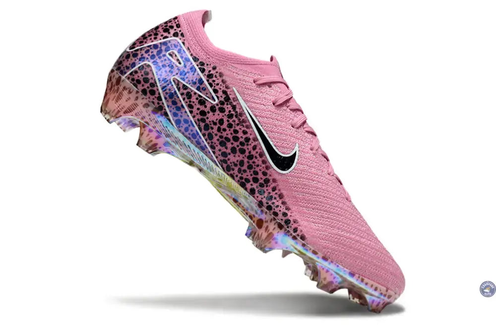 Vapor 16 Nike By You FG - Rose Motif Noir
