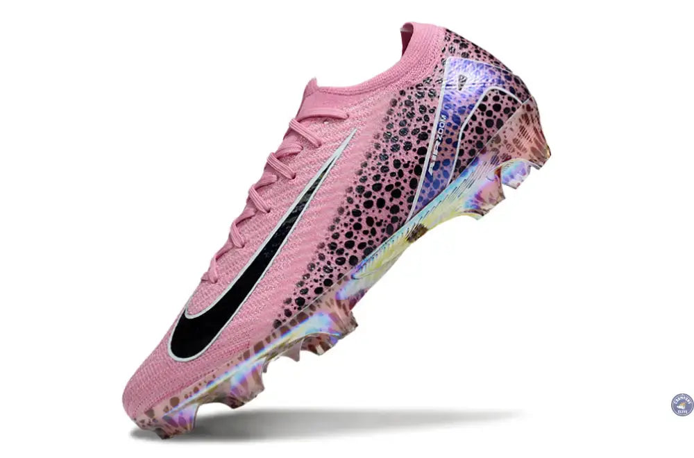 Vapor 16 Nike By You FG - Rose Motif Noir