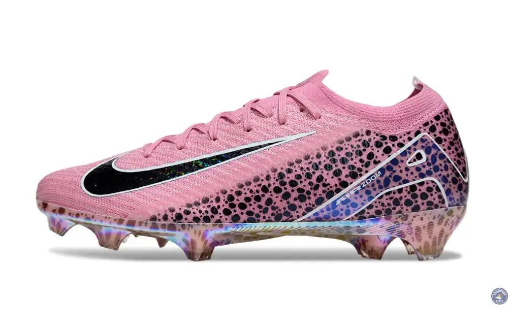 Vapor 16 Nike By You FG - Rose Motif Noir
