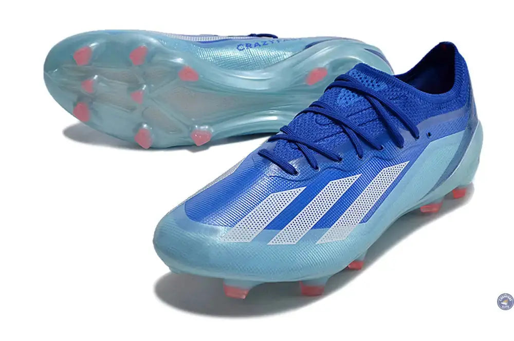 X Crazyfast .1 FG Marinerush - Bleu/Blanc/Rouge