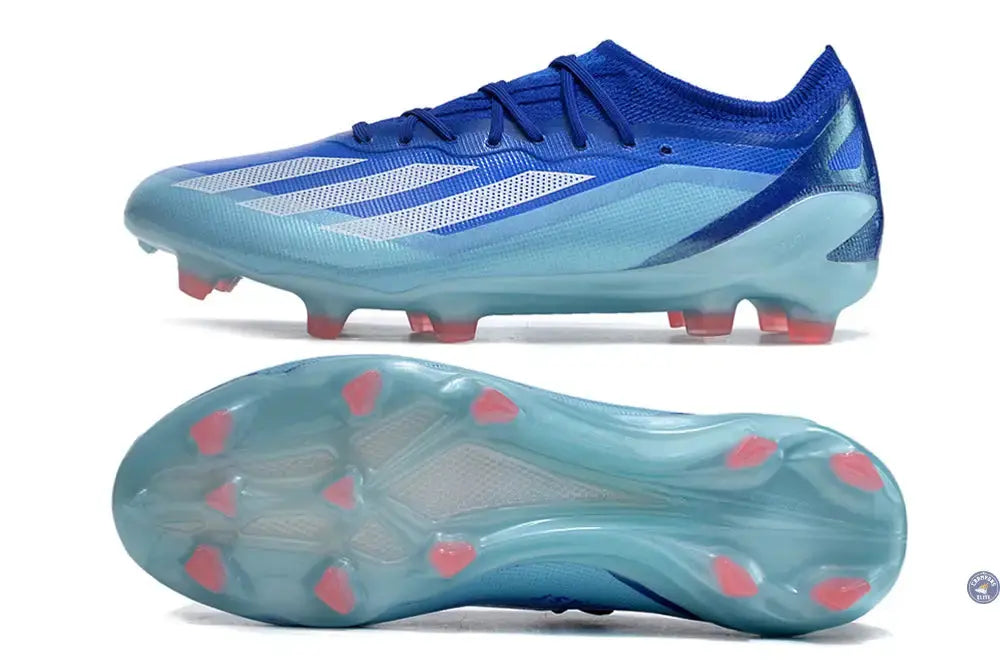 X Crazyfast .1 FG Marinerush - Bleu/Blanc/Rouge