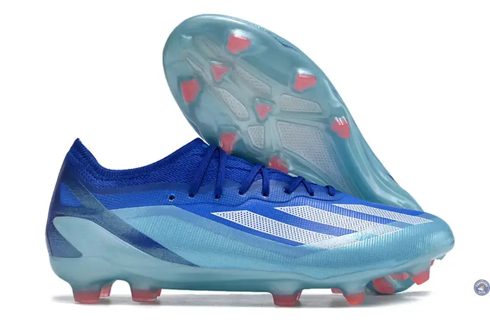 X Crazyfast .1 FG Marinerush - Bleu/Blanc/Rouge