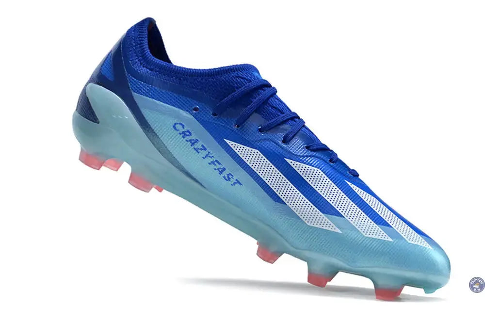 X Crazyfast .1 FG Marinerush - Bleu/Blanc/Rouge
