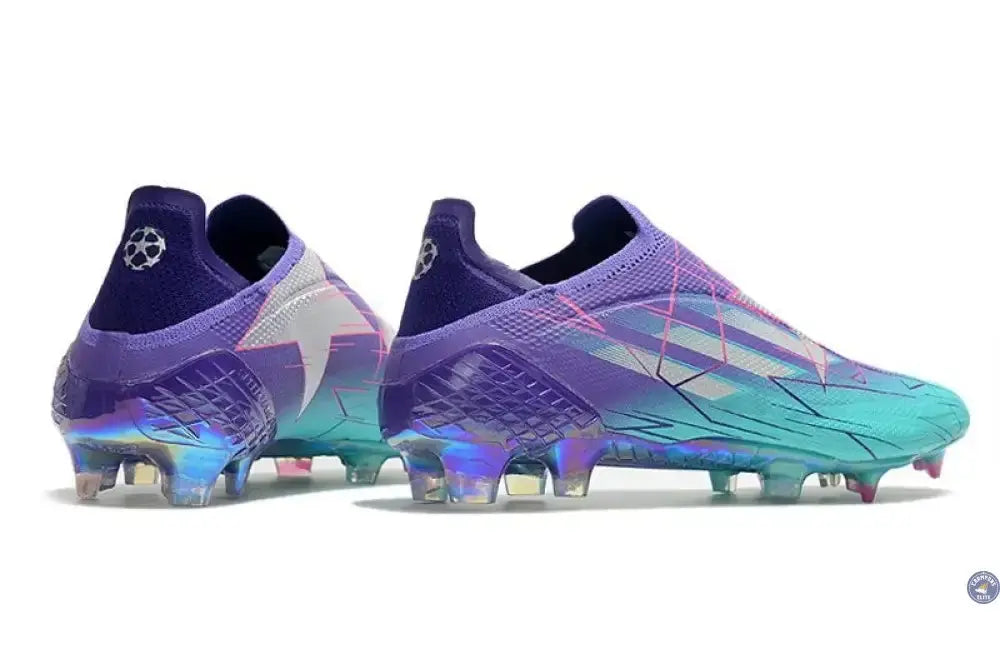 X Speedflow + FG Champions Code - Violet/Argenté/Turquoise
