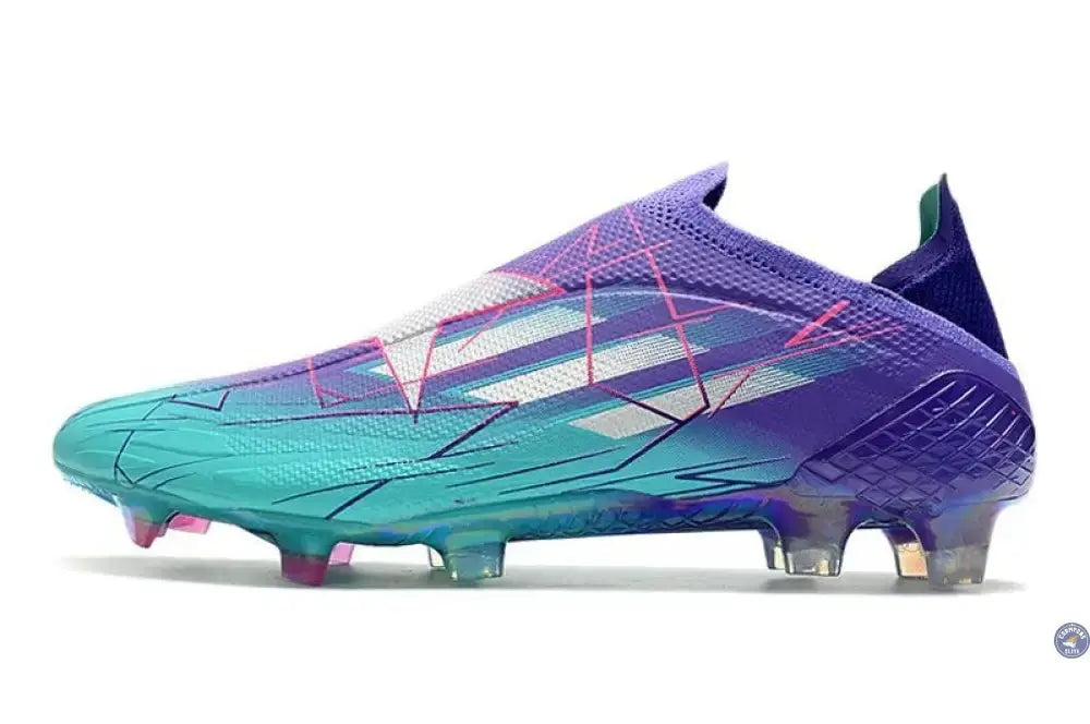 X Speedflow + FG Champions Code - Violet/Argenté/Turquoise