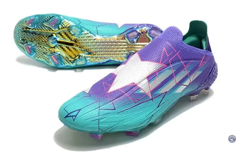 X Speedflow + FG Champions Code - Violet/Argenté/Turquoise