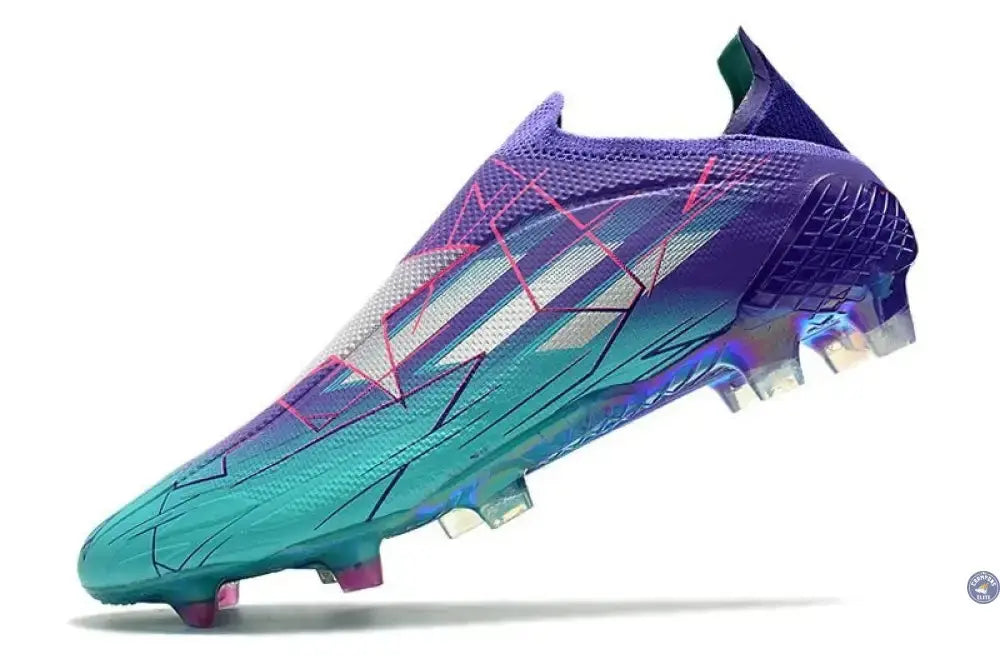 X Speedflow + FG Champions Code - Violet/Argenté/Turquoise